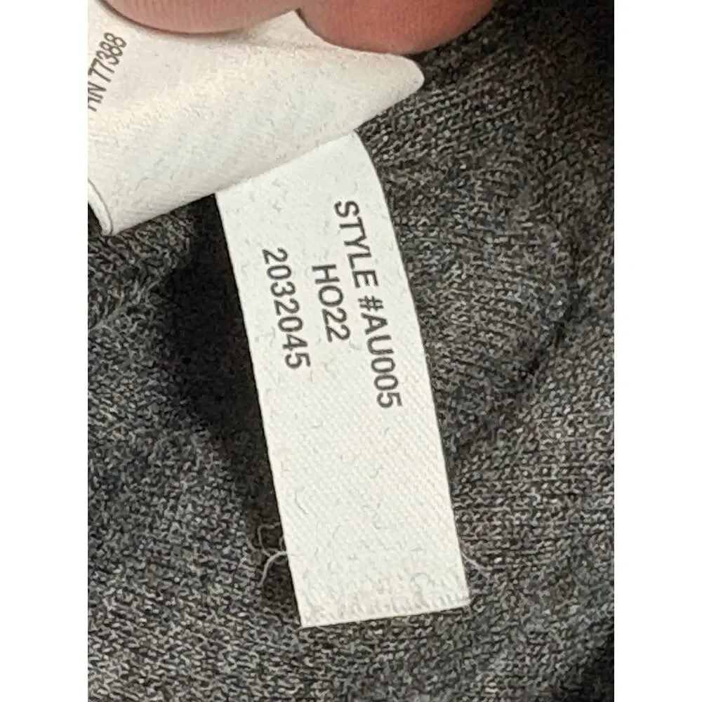 J. Crew‎ Knit Goods Mens Sz M Quilted 1/4 Quarter Zip Pullover Top Gray Shacket